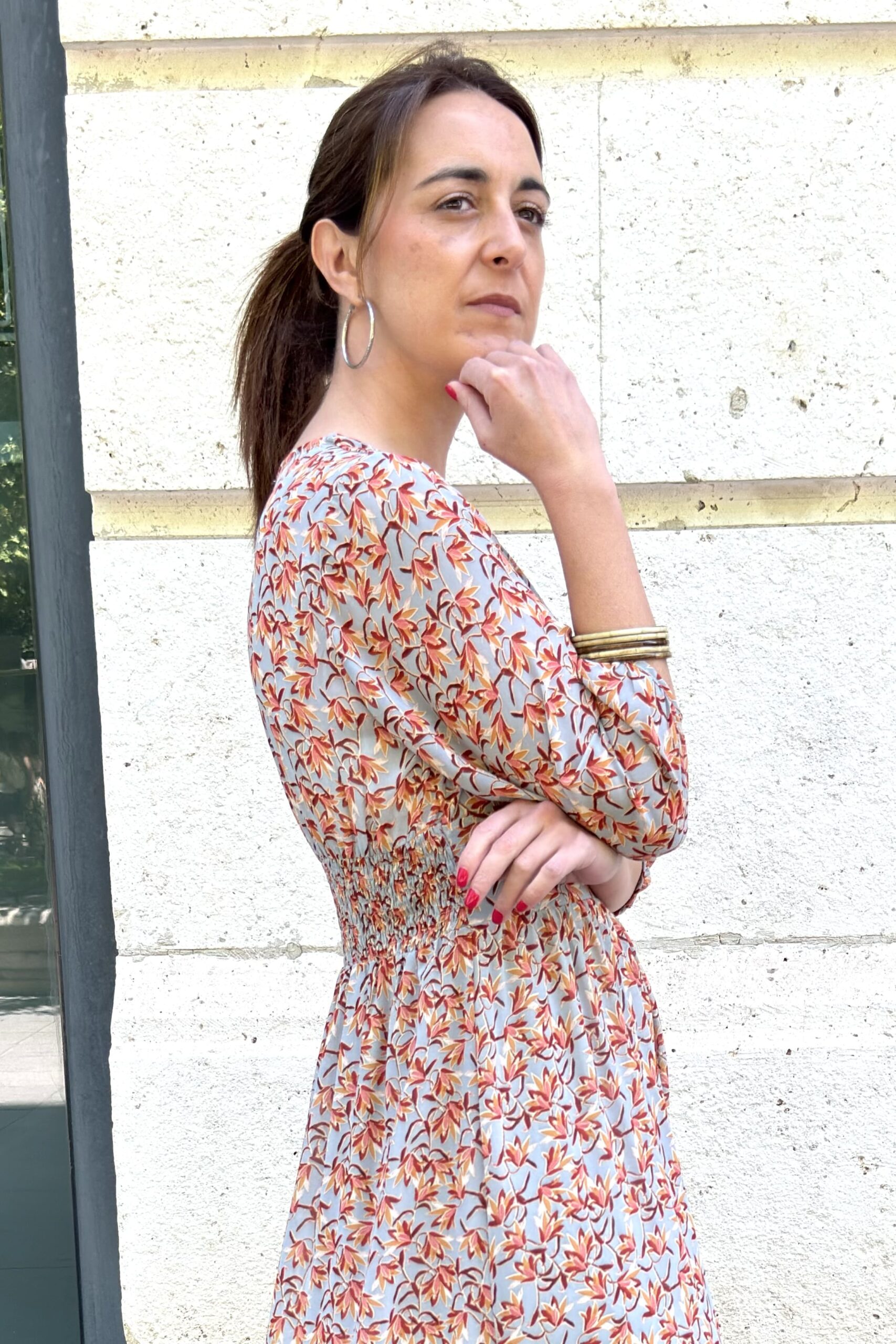 vestido largo estampado floral vestido largo estampado floral