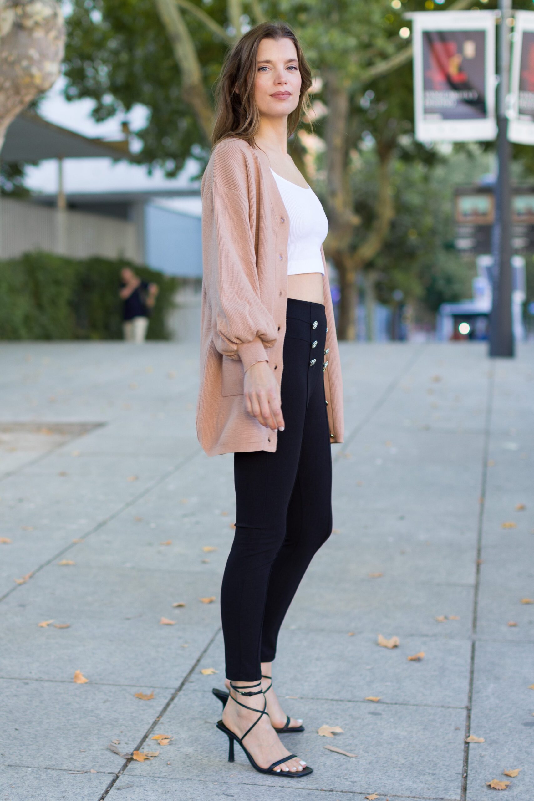 chaqueta larga punto beige chaqueta larga punto beige