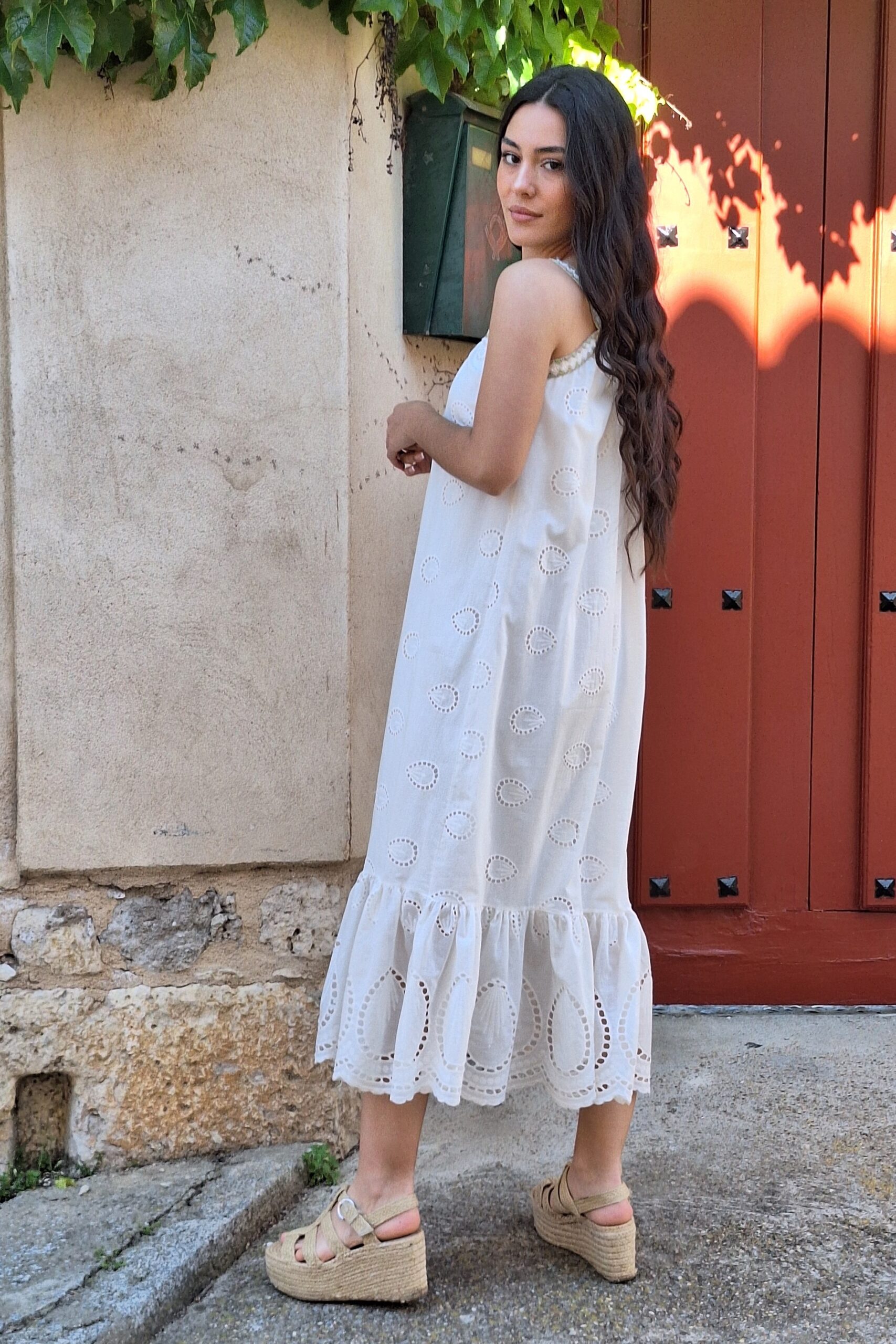 vestido bordado tirantes vestido bordado tirantes