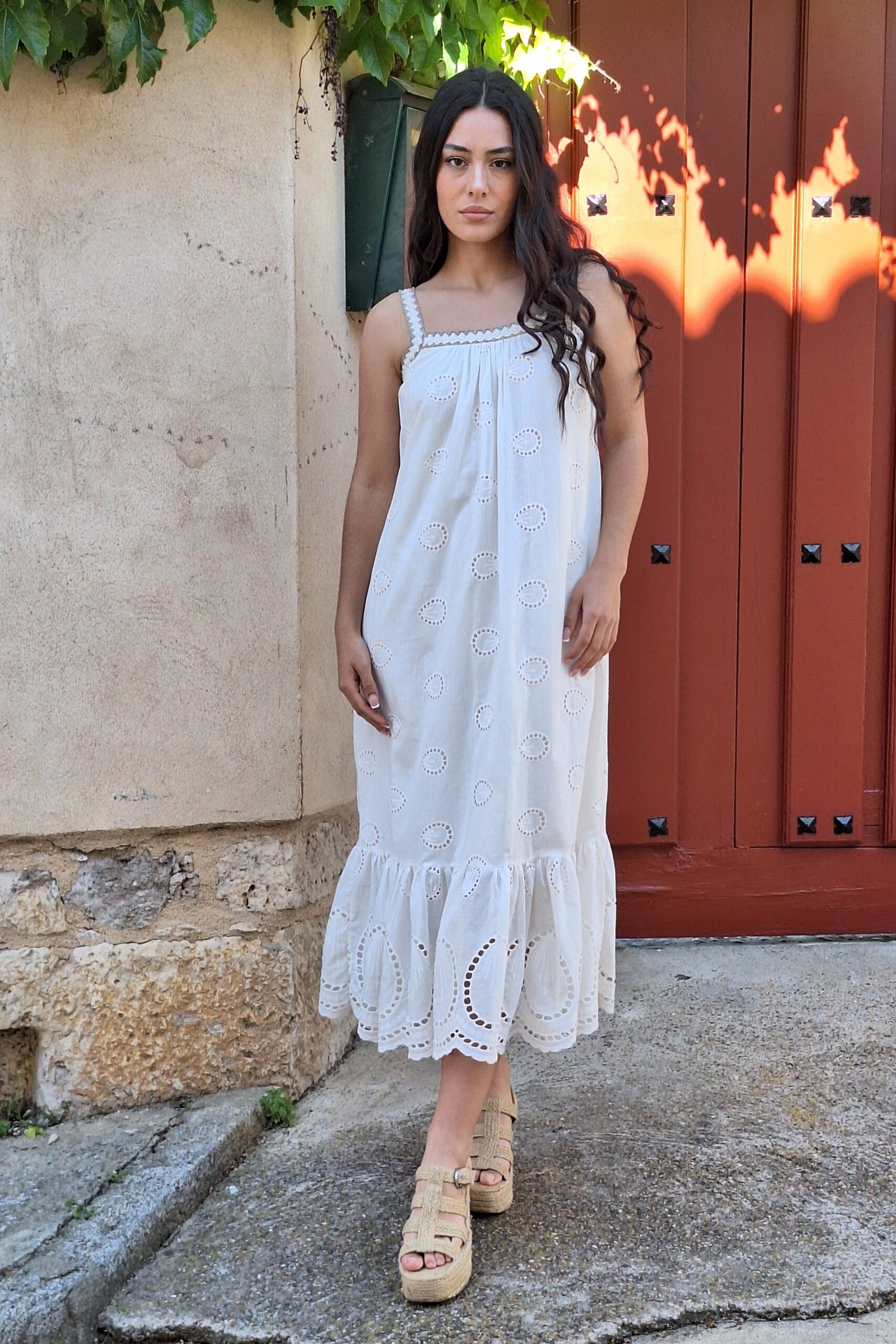 vestido bordado tirantes vestido bordado tirantes