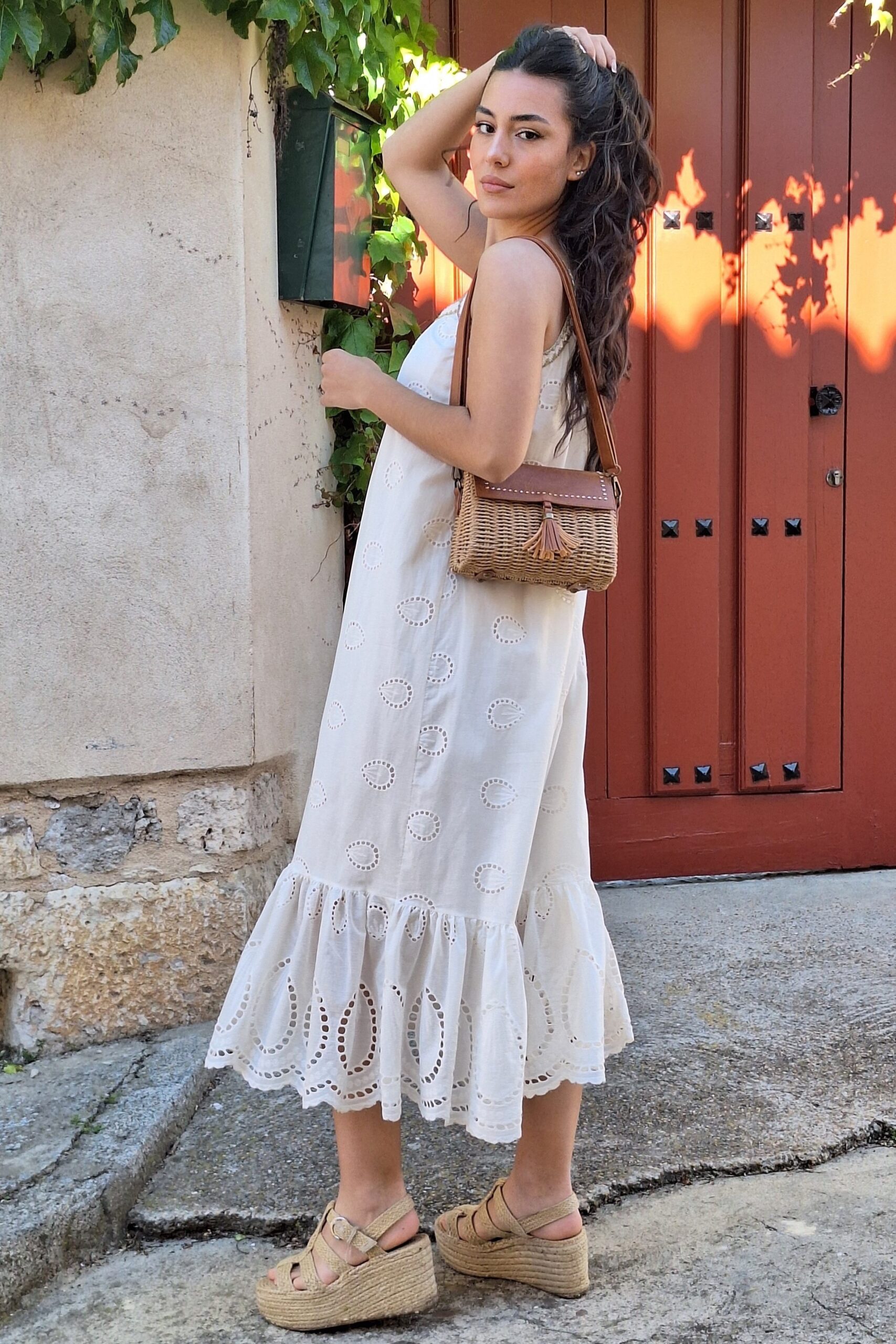 vestido bordado tirantes vestido bordado tirantes