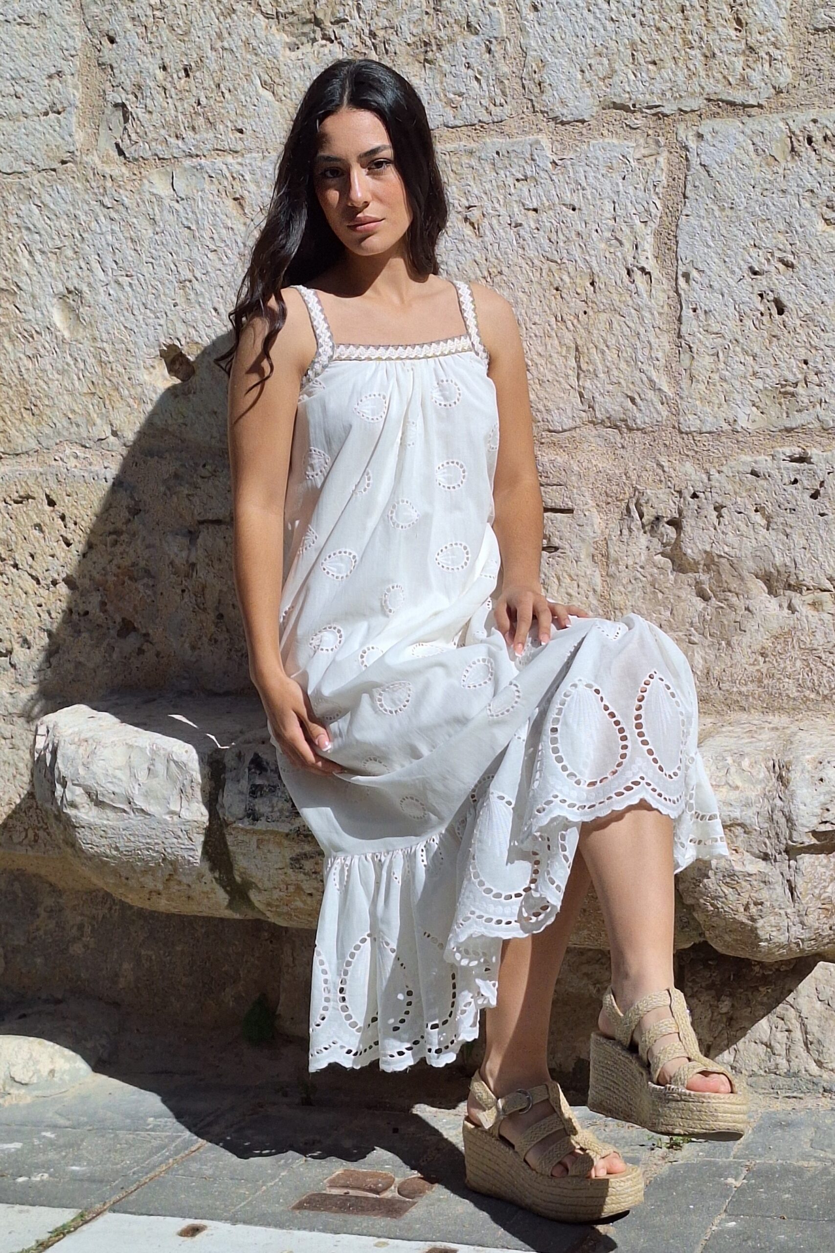 vestido bordado tirantes vestido bordado tirantes