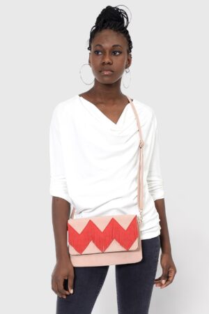 bolso bandolera de ante