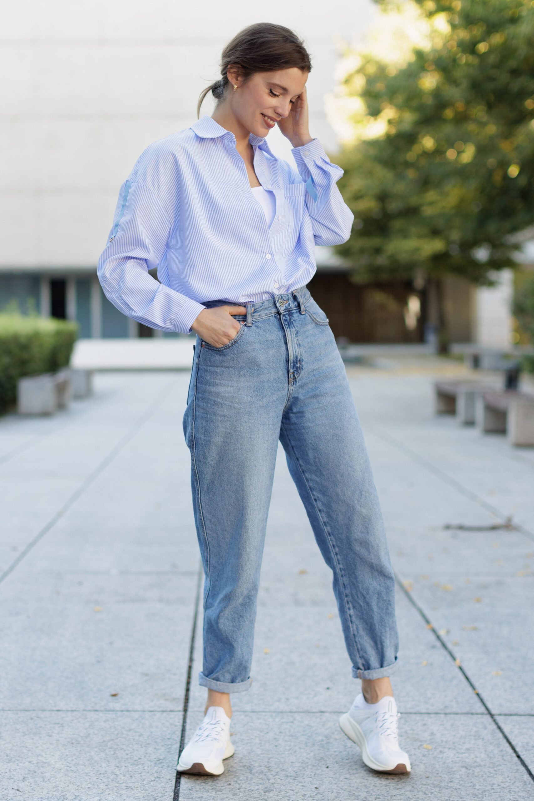 camisa rayas azules mujer camisa rayas azules mujer