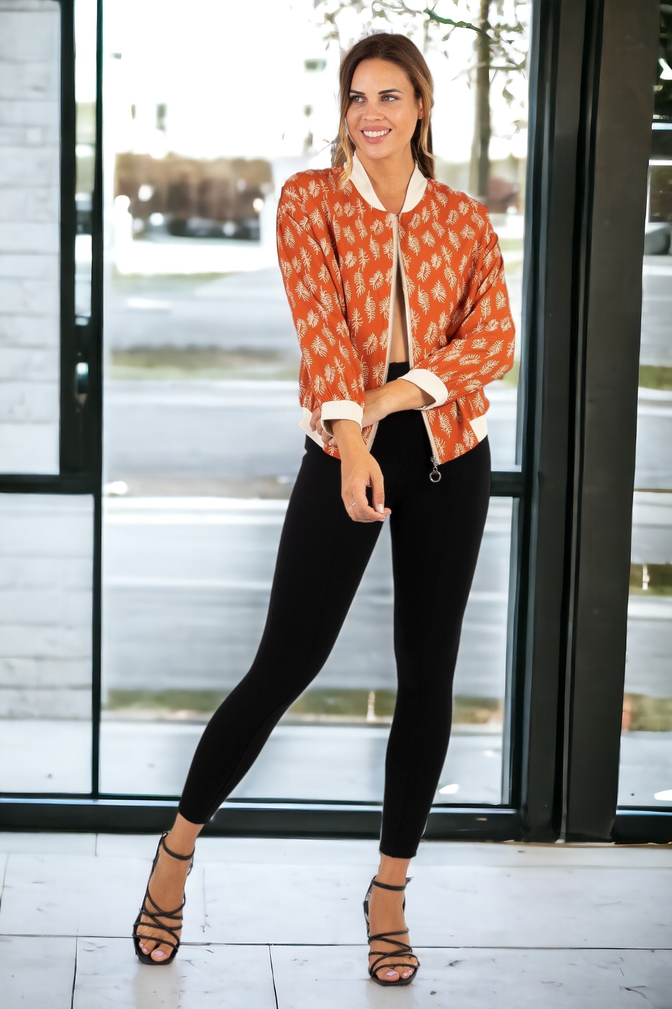 chaqueta bomber estampada chaqueta bomber estampada