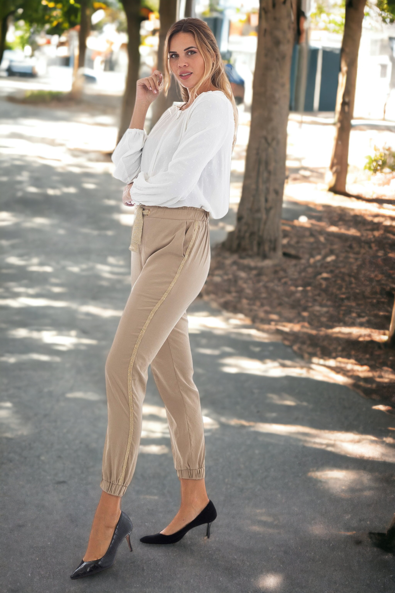 pantalón jogger combinado pantalón jogger combinado