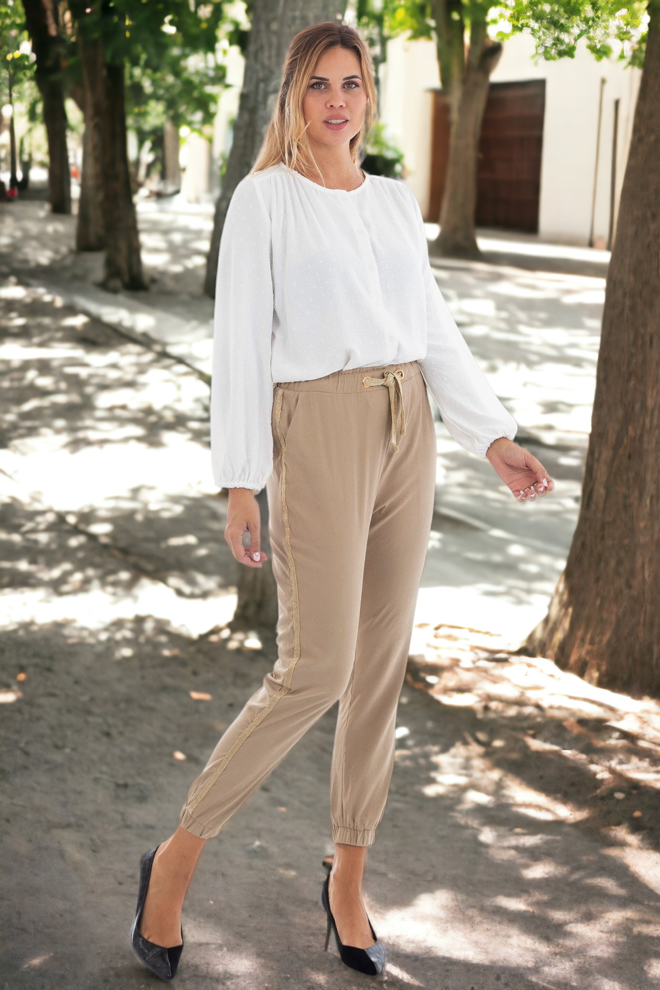 pantalón jogger combinado pantalón jogger combinado