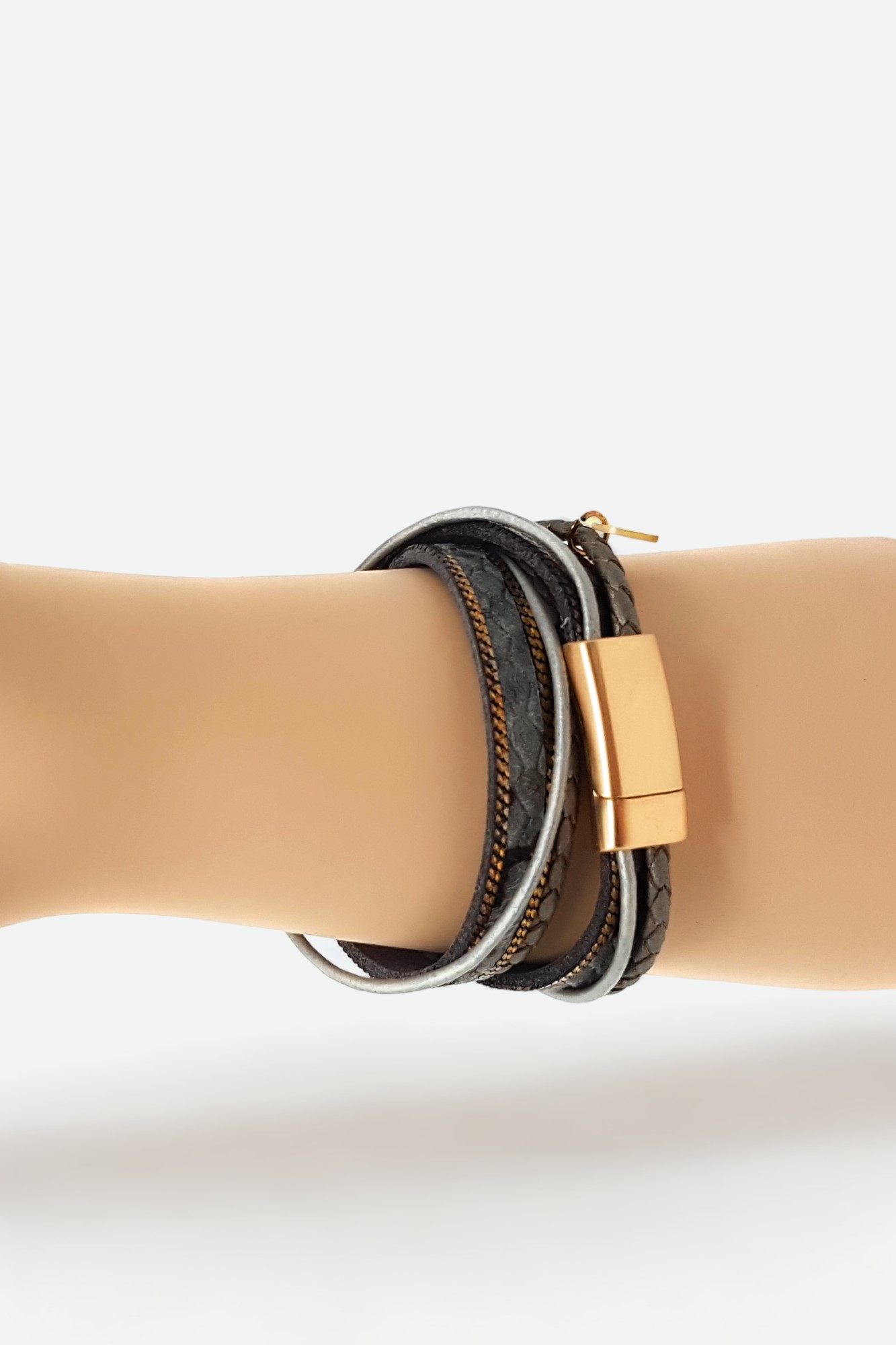 pulsera gris azulada mujer pulsera gris azulada mujer